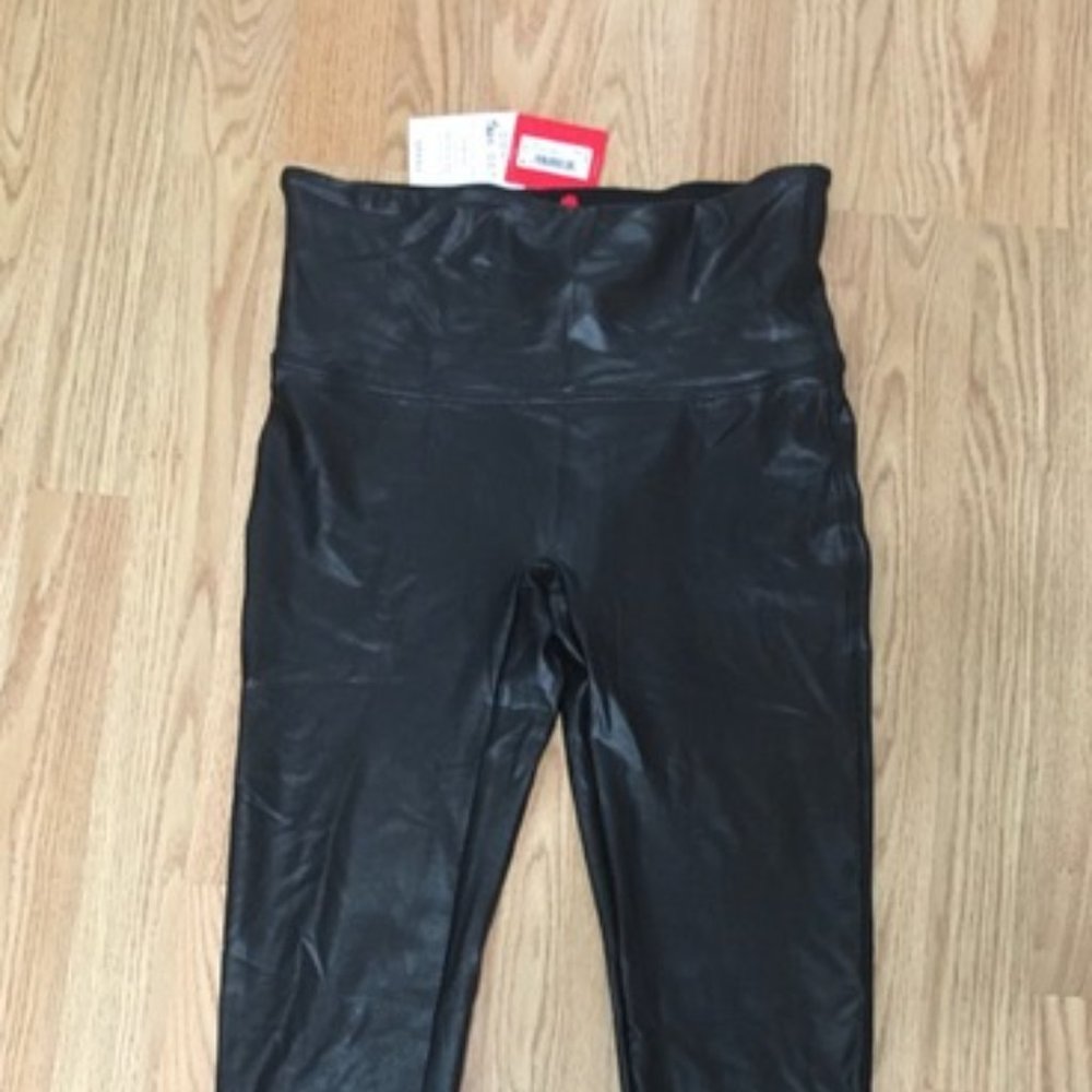 Spanx Faux Leather Leggings